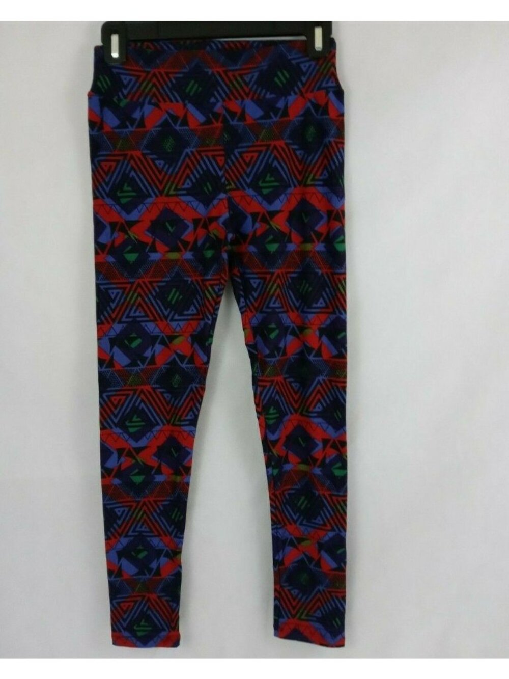 New Lularoe One Size Leggings With Multi-Color Abstract Design